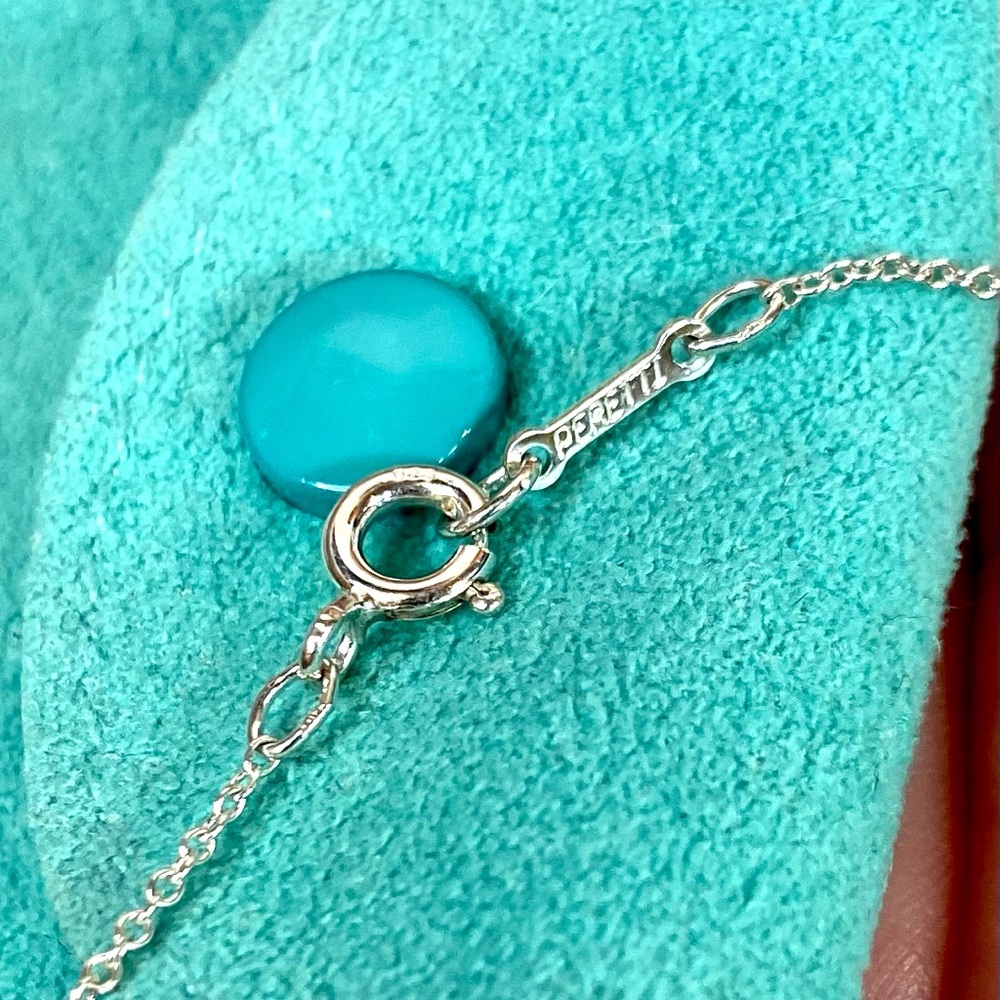 Tiffany & Co silver double loop love “peretti” necklace - Picture 6 of 7